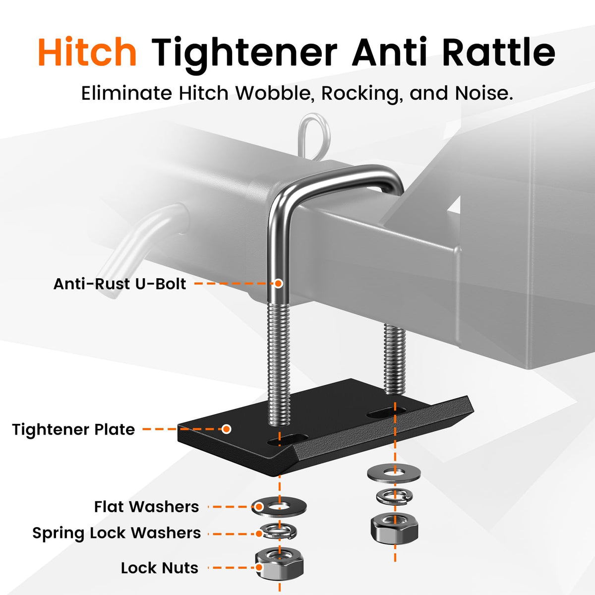 Truck Bed Extender Hitch Mount D5489