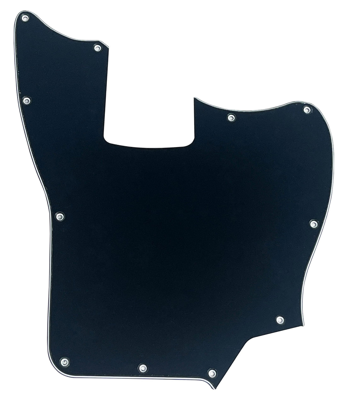 Black 3 Ply Guitar Pickguard X987454