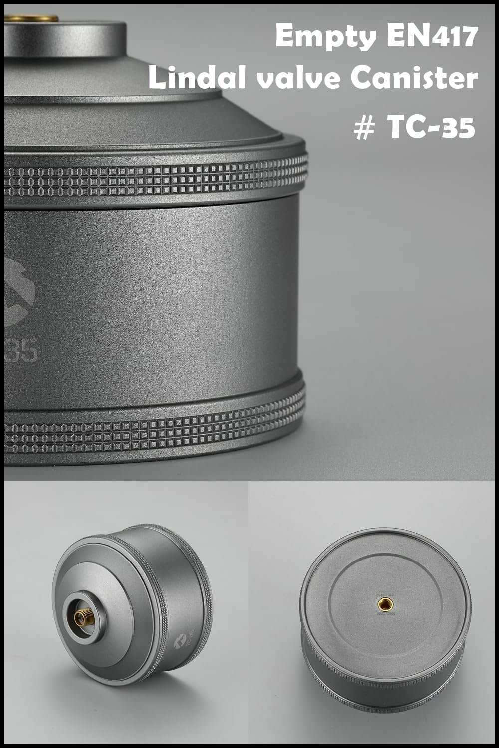 Empty Refillable Gas Canister 110g N726343