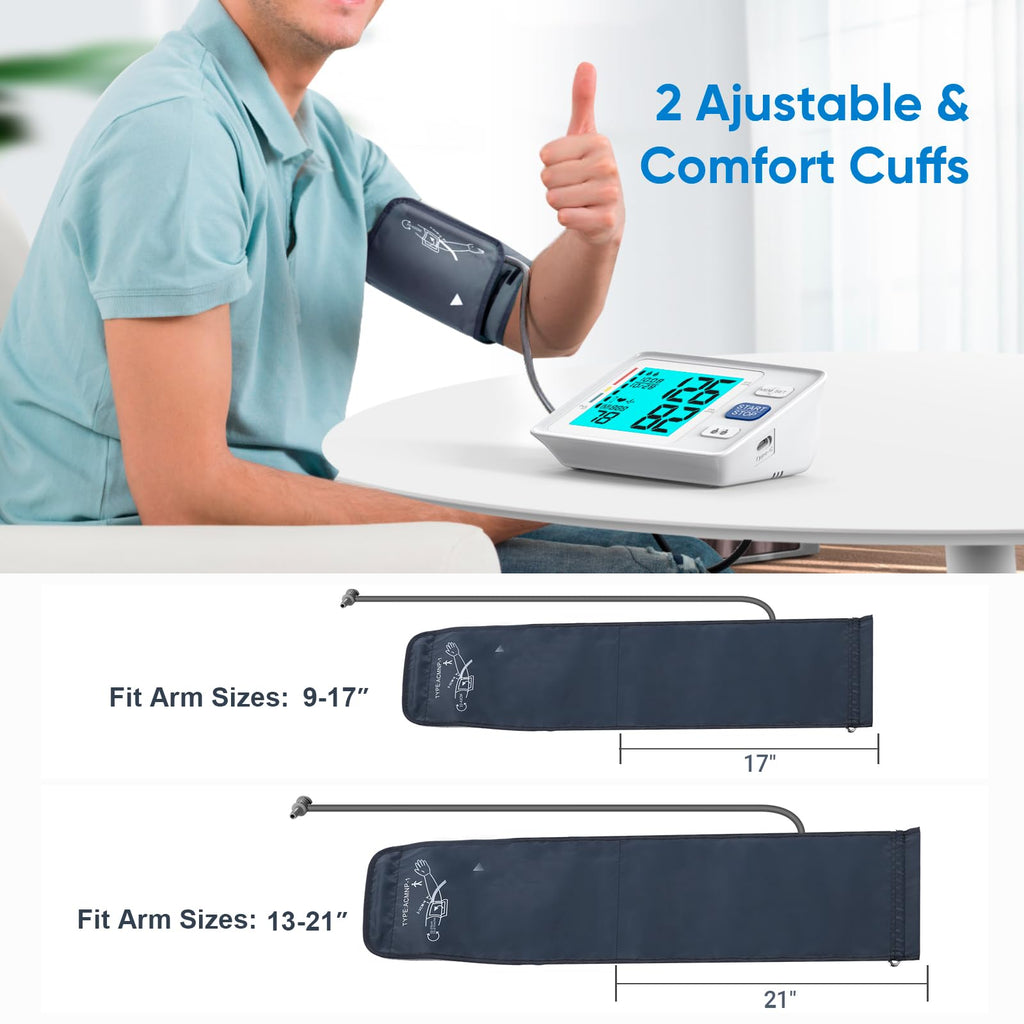 Blood Pressure Monitor with Dual Cuffs L345981