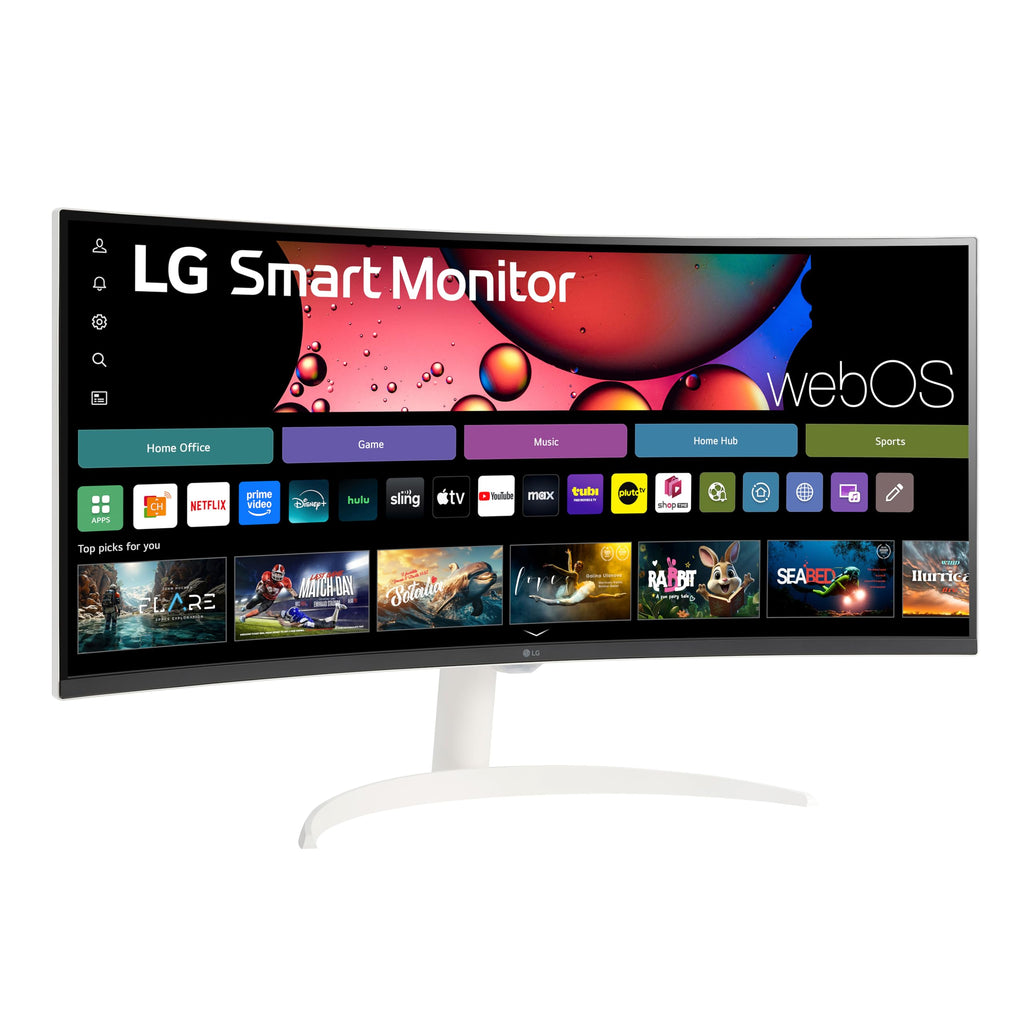 34-inch QHD Curved UltraWide Smart Monitor with Built-in Speaker U53875