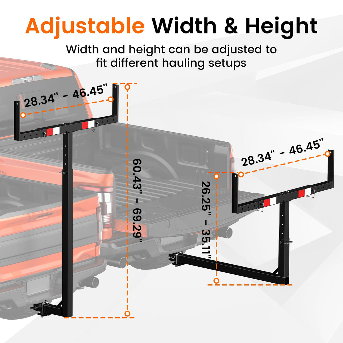 Truck Bed Extender Hitch Mount D5489
