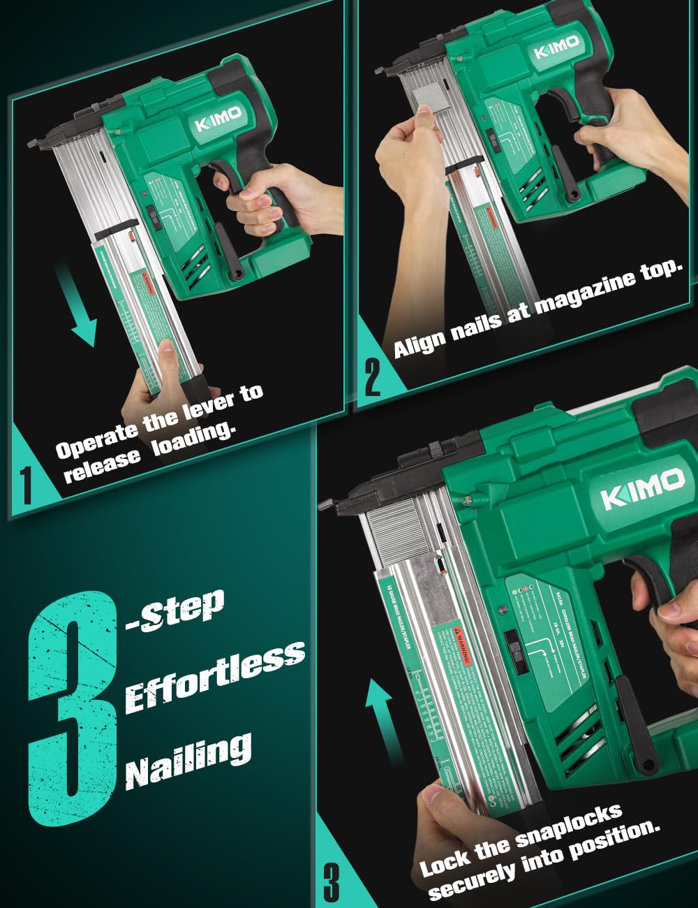 18 Gauge Cordless Brad Nailer and Stapler with Battery O615526
