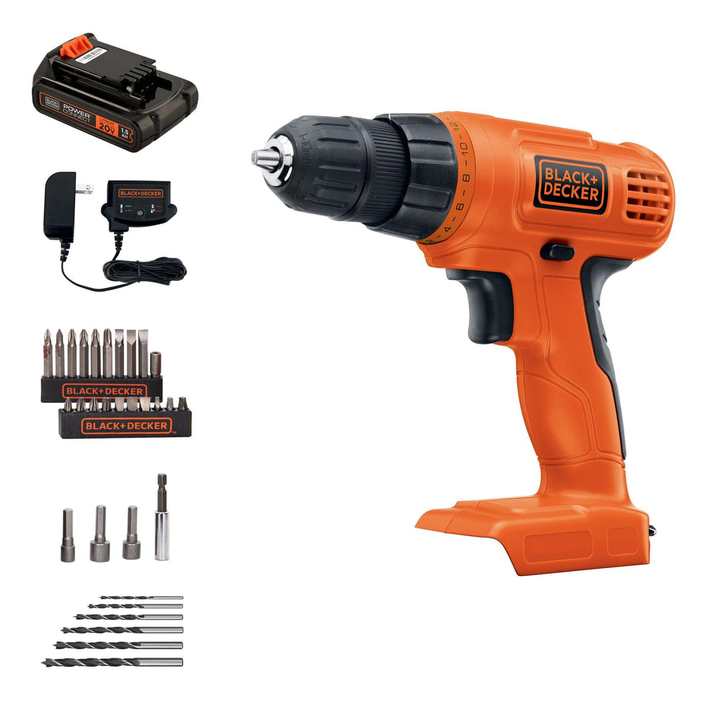 20V MAX Cordless Drill Driver with 30 Piece Bit Set R43113
