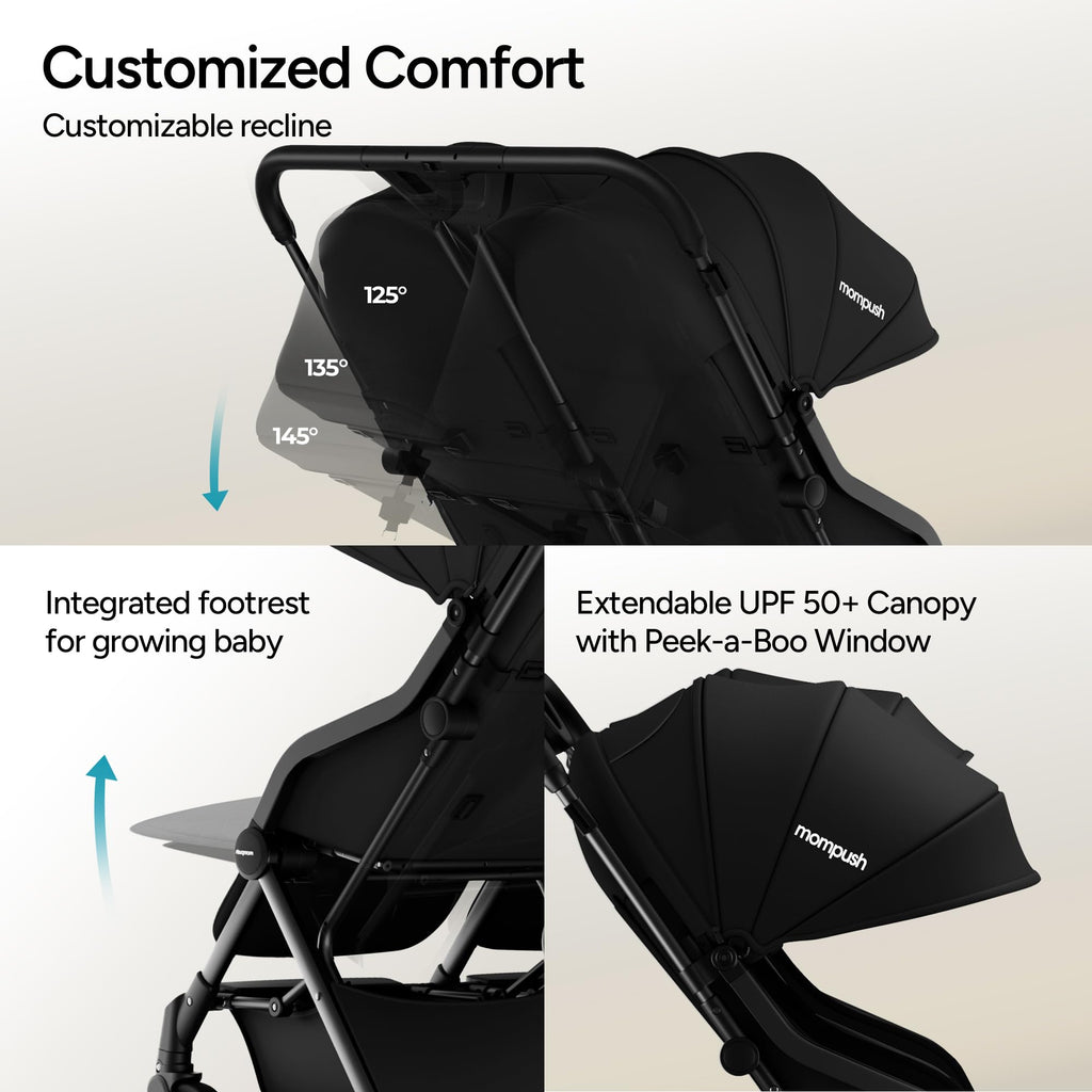 Lightweight Double Stroller H756474