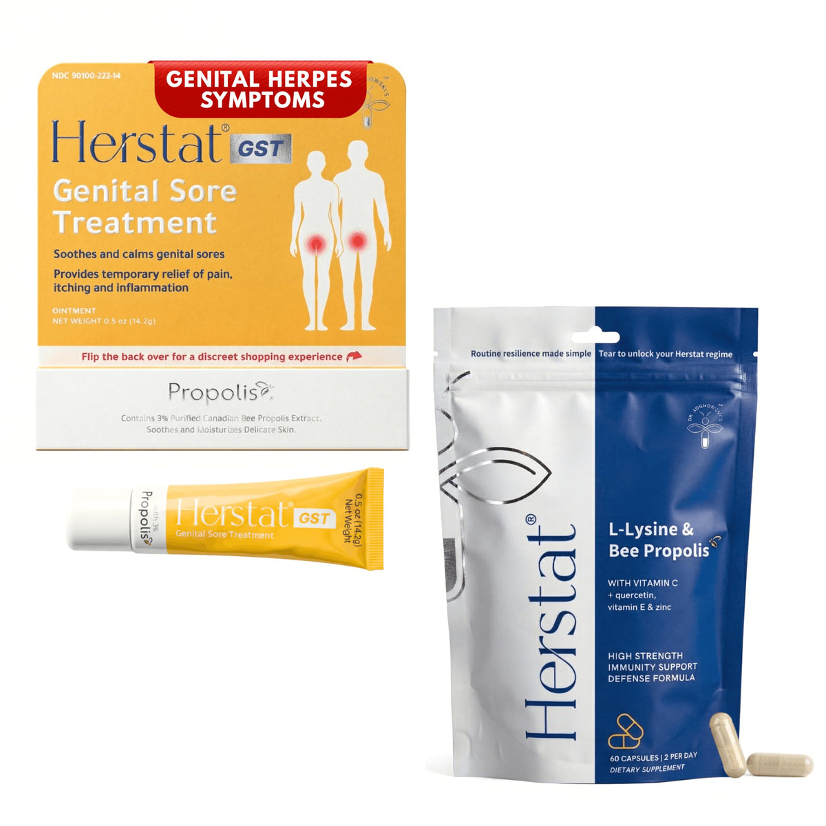 L-Lysine & Propolis with Vitamin C Supplement J222