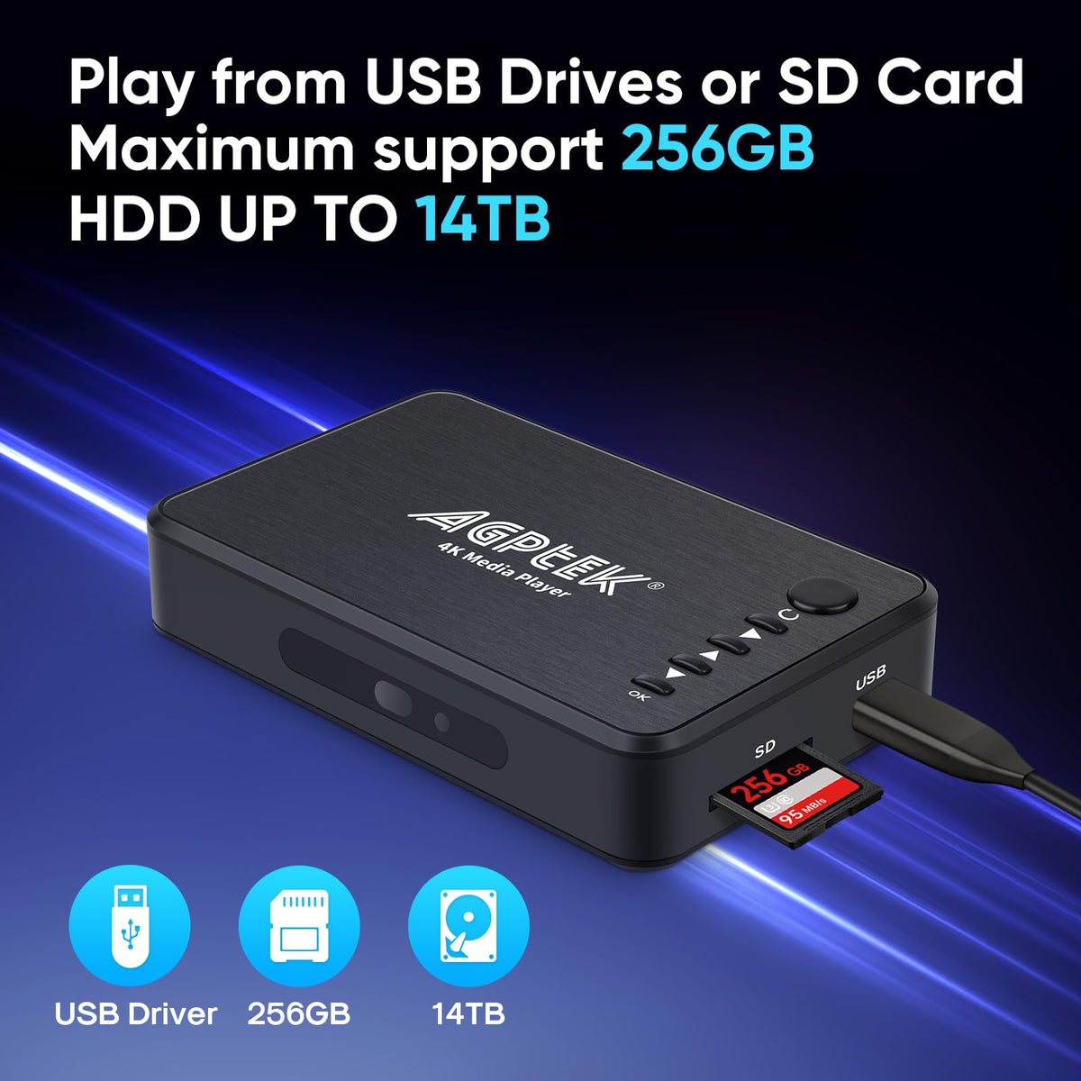 4K HDMI TV Media Player K904618