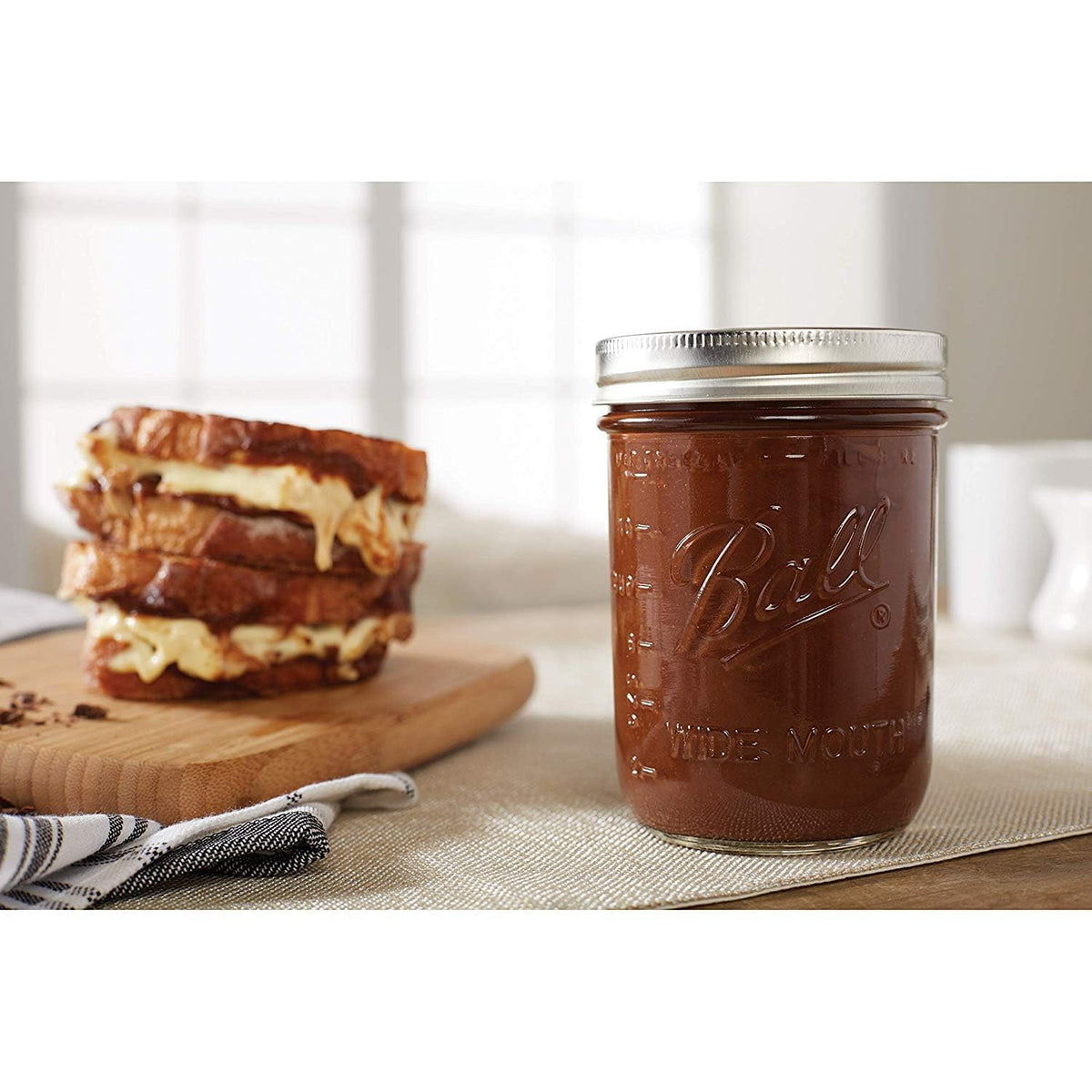 Wide Mouth Pint Mason Jars with Lids & Bands 16-oz 2-Pack G152279