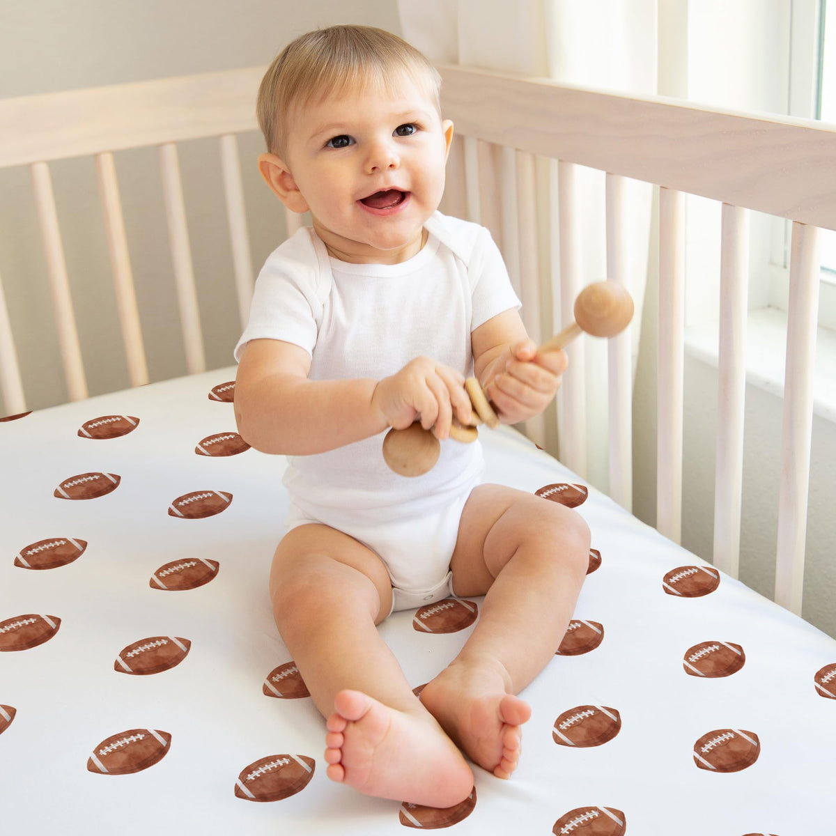 3-Piece Baby Crib Sheets Set A26617