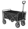 Collapsible Folding Outdoor Utility Wagon, Black X54066