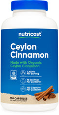 Cinnamon 1,200mg 150 Capsules A949316