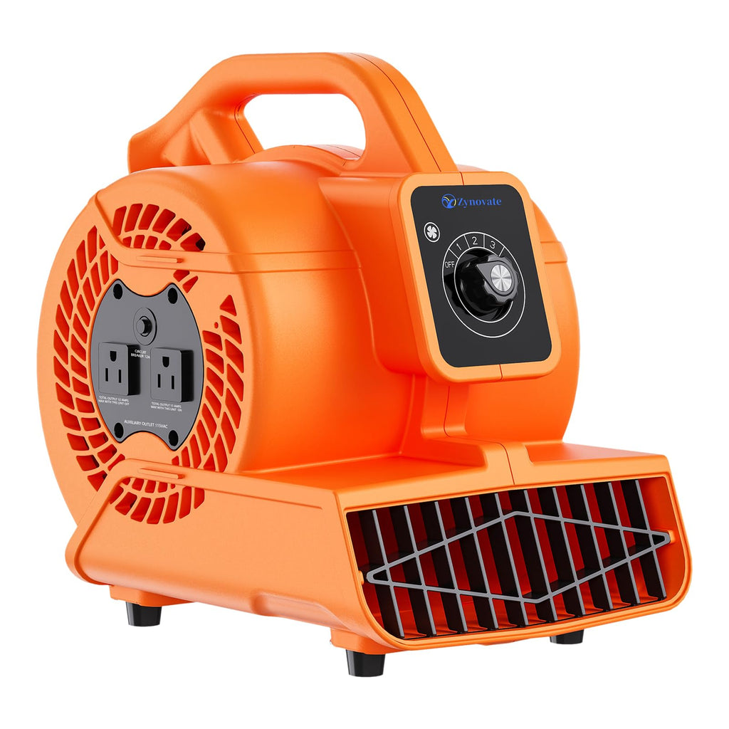 1/6 HP 600 CFM Portable Air Mover Blower Fan K25421