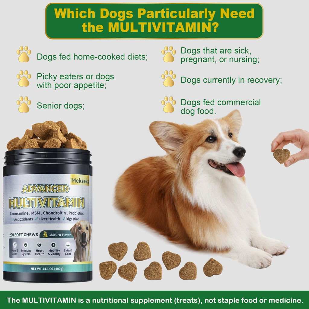 24-in-1 Multivitamin Chews for Dogs S7061