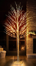 6 FT Pre-lit Artificial Christmas Tree Warm White H815164