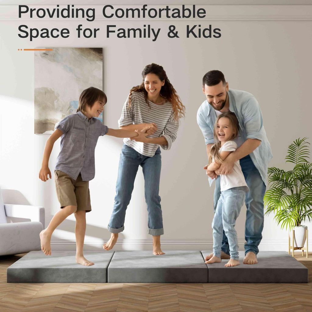 4 Inch Twin Tri-Fold Mattress Topper K4010