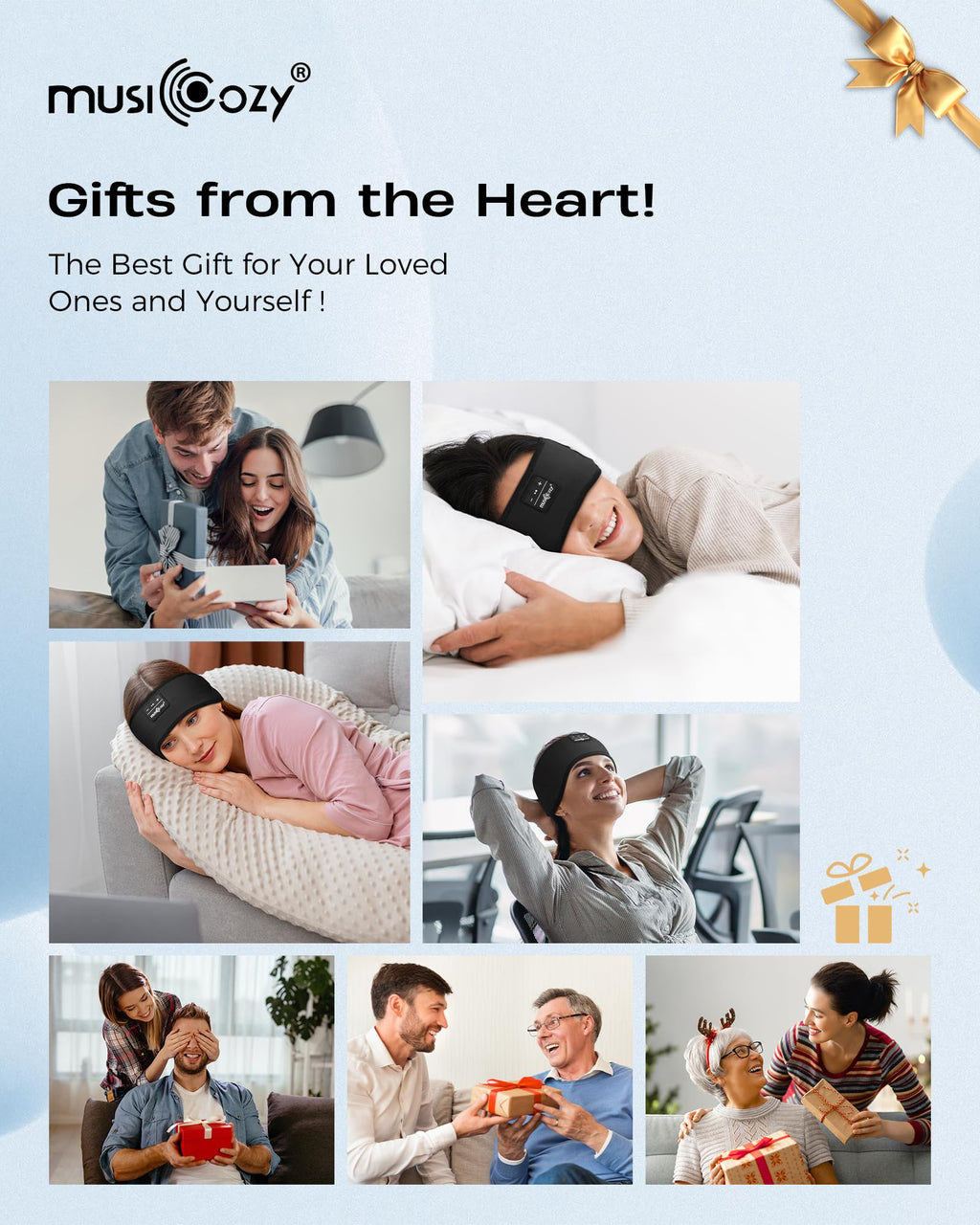 Soft Bluetooth Sleep Headband Headphones Q668082