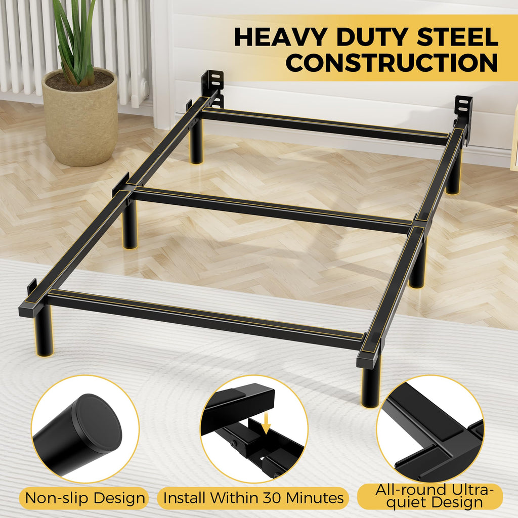 7 Inch Heavy Duty Metal Twin Bed Frame M506