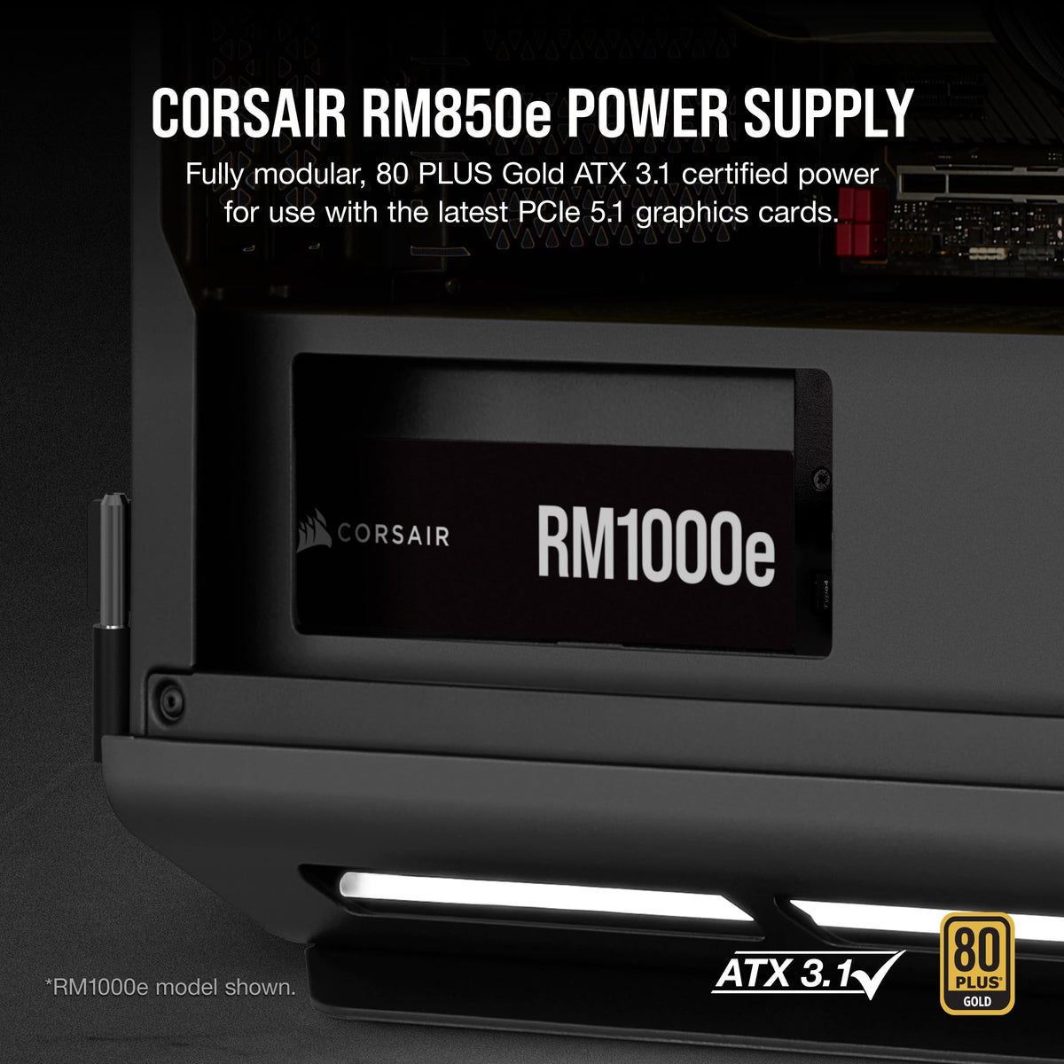 Fully Modular Low-Noise ATX 3.1 Power Supply J131
