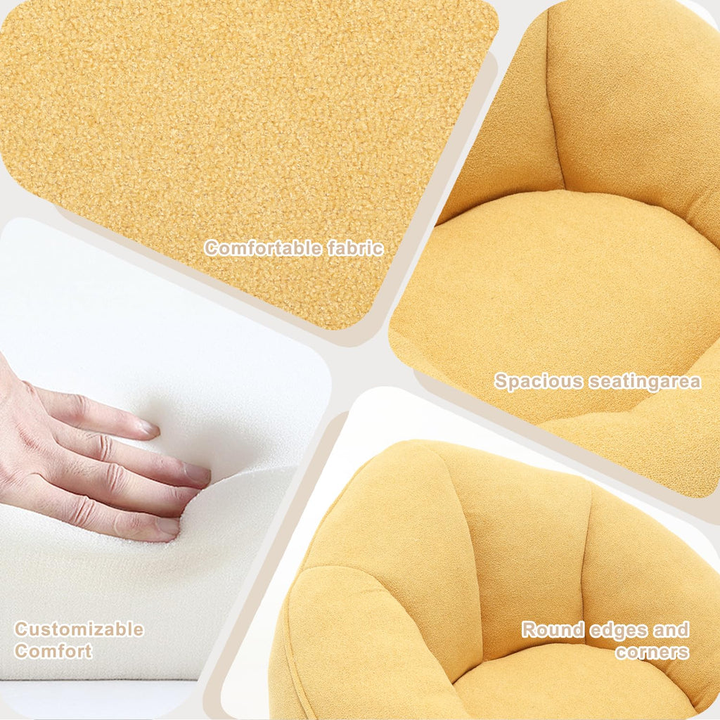 Large Memory Foam Bean Bag Lounger with Footrest U1896