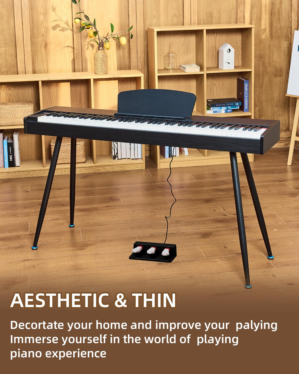 88 Key Weighted Digital Piano T24888