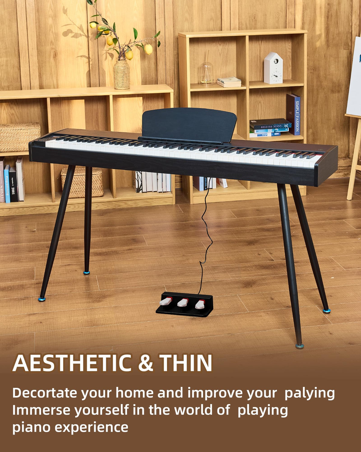 88 Key Weighted Digital Piano T24888