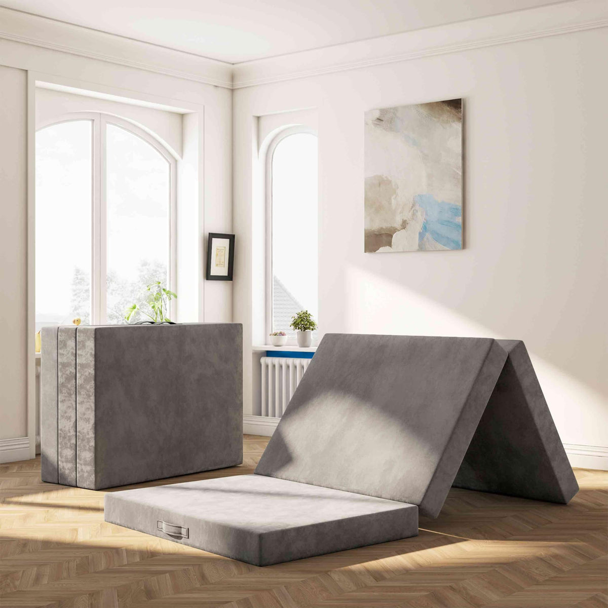 4 Inch Twin Tri-Fold Mattress Topper K4010