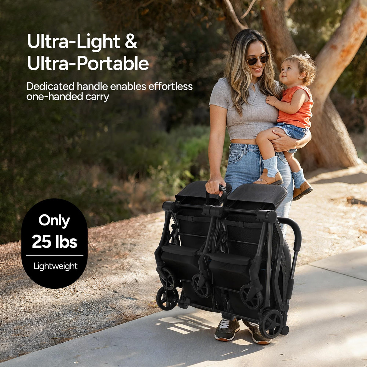 Lightweight Double Stroller H756474