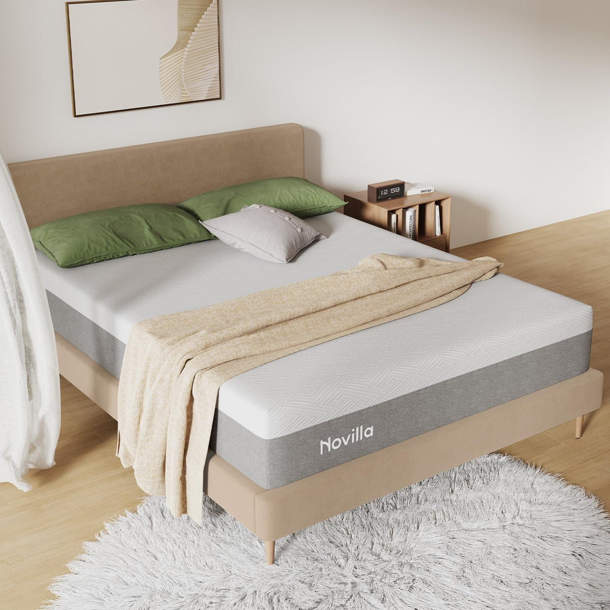 6-Inch Gel Memory Foam Twin Mattress D59657
