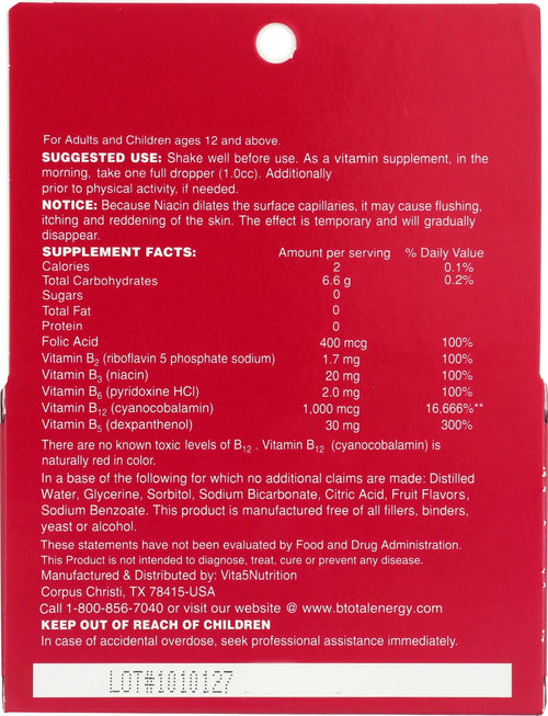 2 oz Sublingual B Total Twin Pack 8 Pack A500