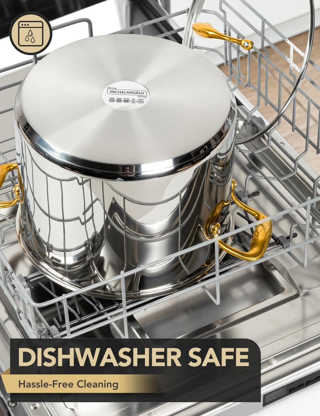 20 Quart Stainless Steel Stock Pot with Lid A82302