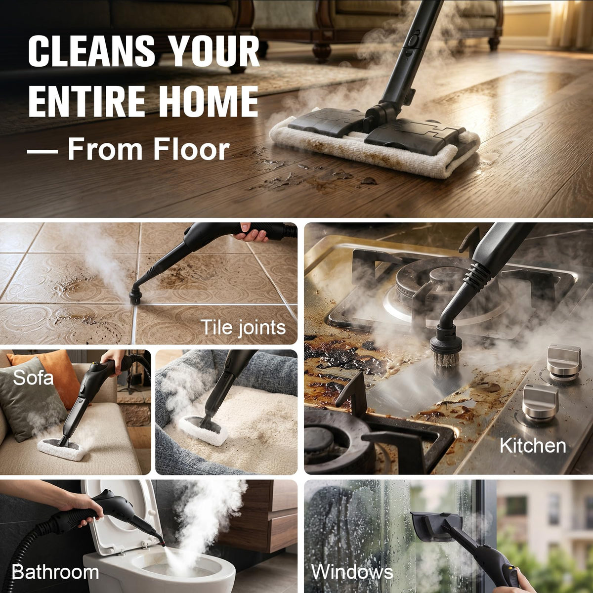 4.5 Bar 300°F Steam Cleaner K517