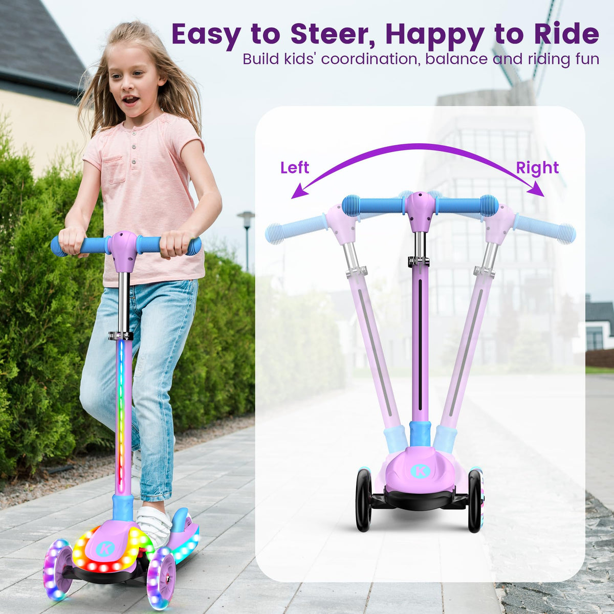 3 Wheel Foldable Kids Scooter R5725