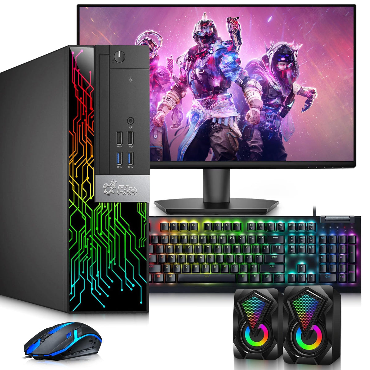 Intel i5 16GB RAM 1TB SSD Gaming Desktop PC G9860