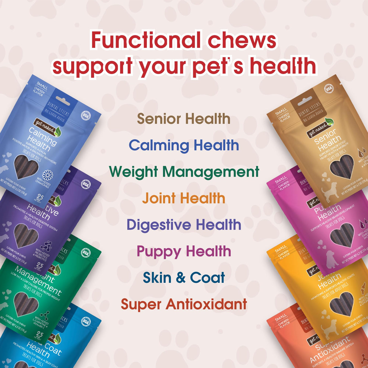 Grain Free Dental Chew Sticks A653548