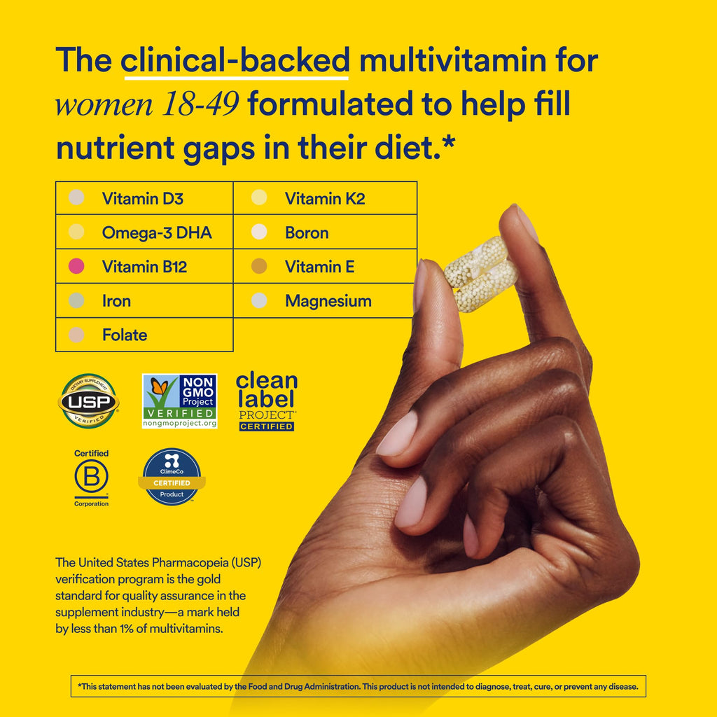 Women's 18+ Multivitamin 60 Capsules W1615