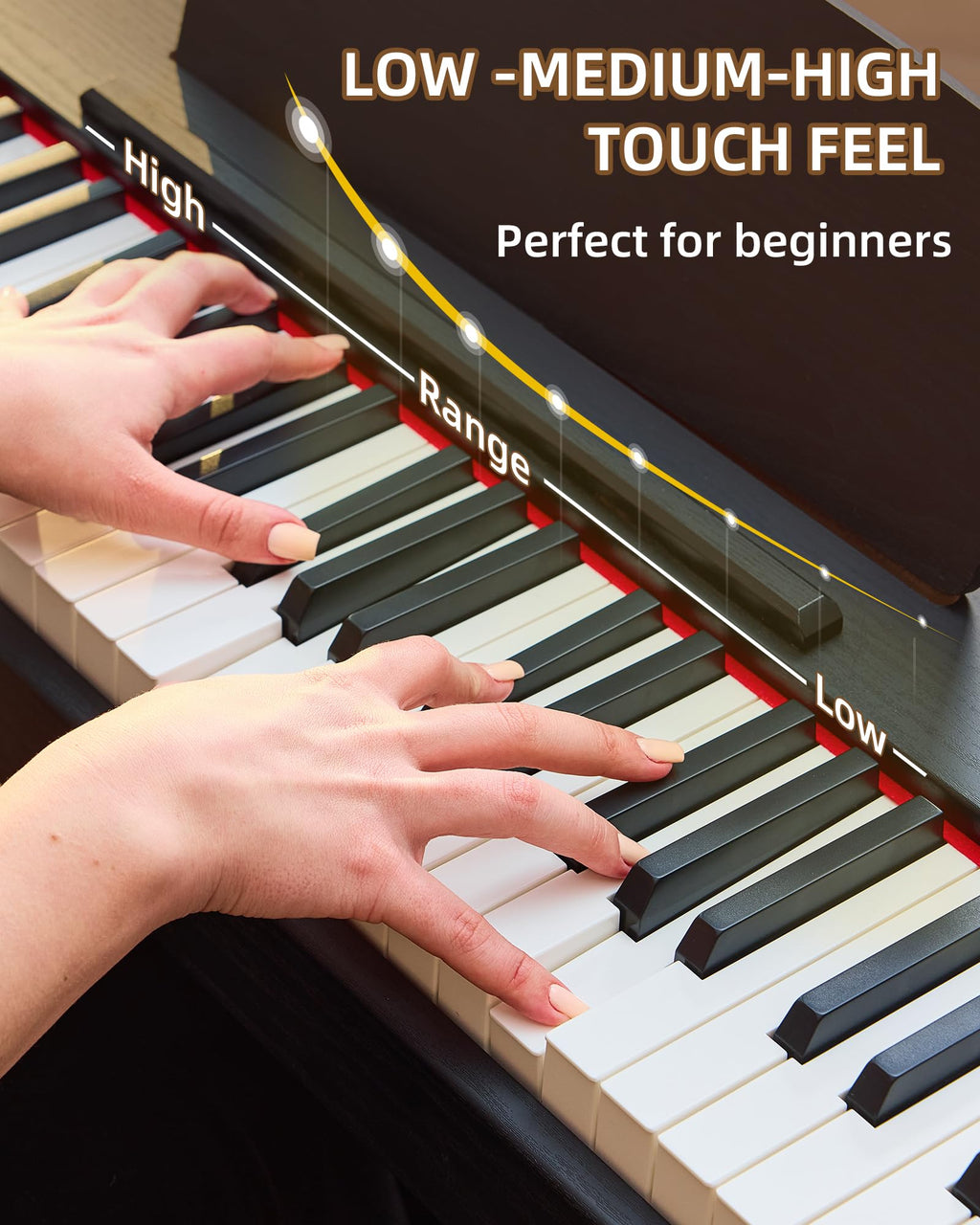 88 Key Weighted Digital Piano T24888