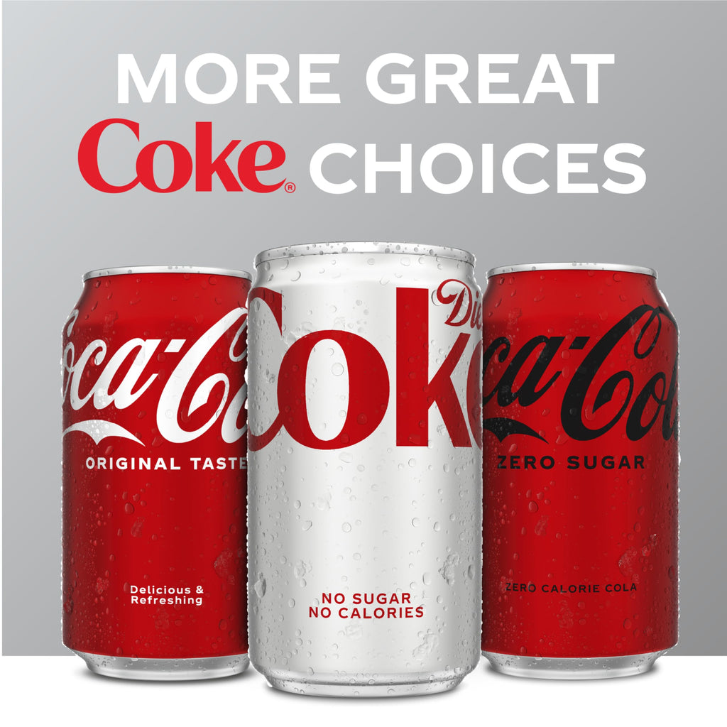 Diet Coke Soda Soft Drink, 12 fl oz, 35 Pack V7952