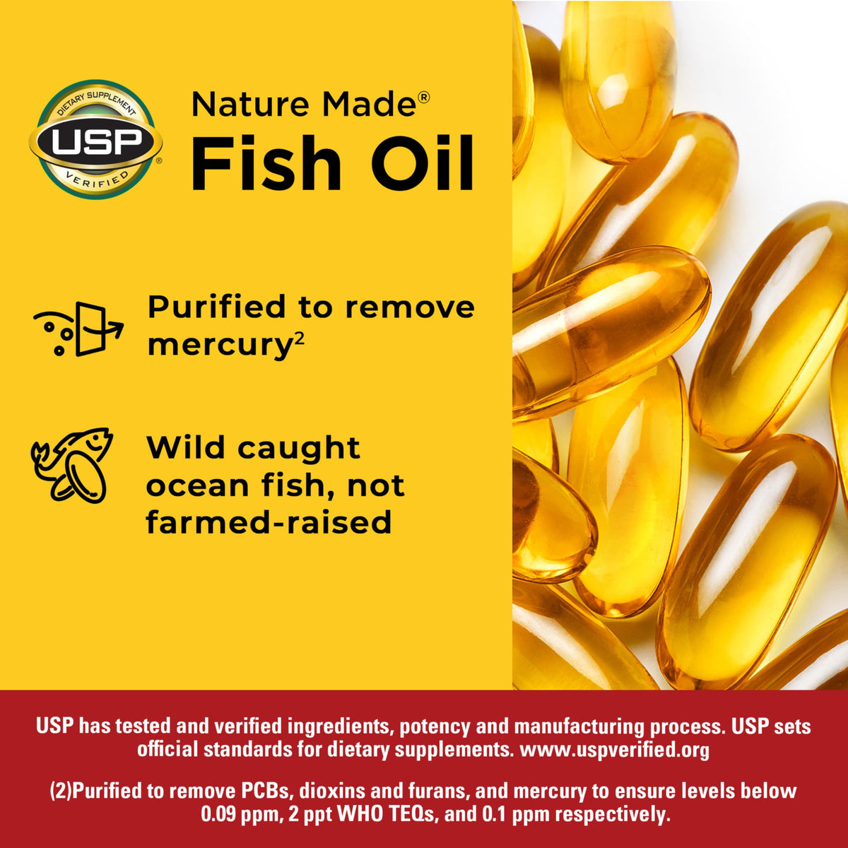 Fish Oil Omega 3 Supplements 1200 mg Softgels Q4221