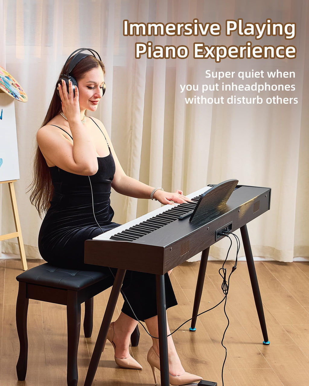 88 Key Weighted Digital Piano T24888