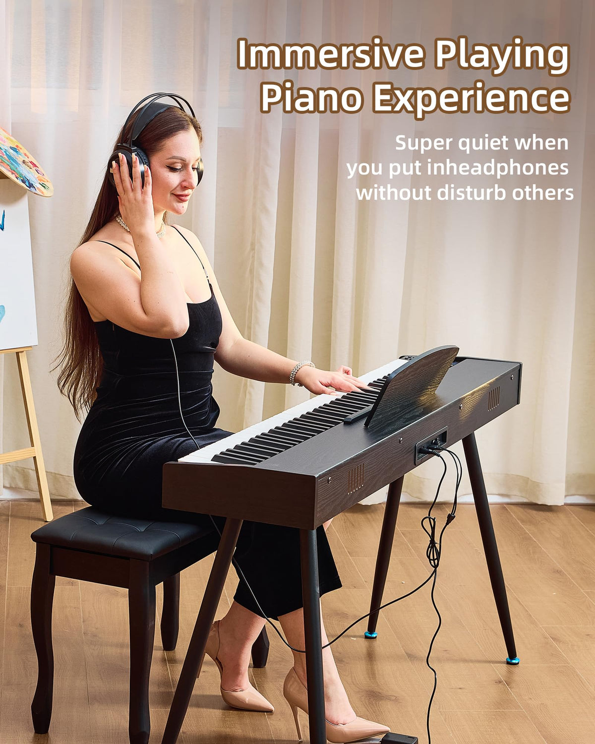 88 Key Weighted Digital Piano T24888