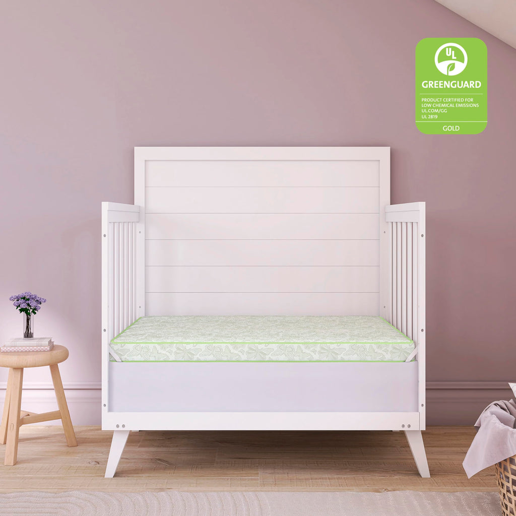 2-in-1 Mini Crib Mattress, Dual-Sided Waterproof F32036