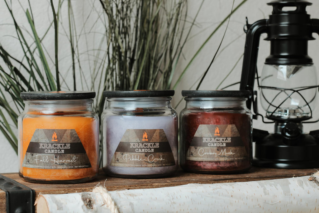 16 oz Vanilla Coffee Scented Candle with Wooden Wick X326973