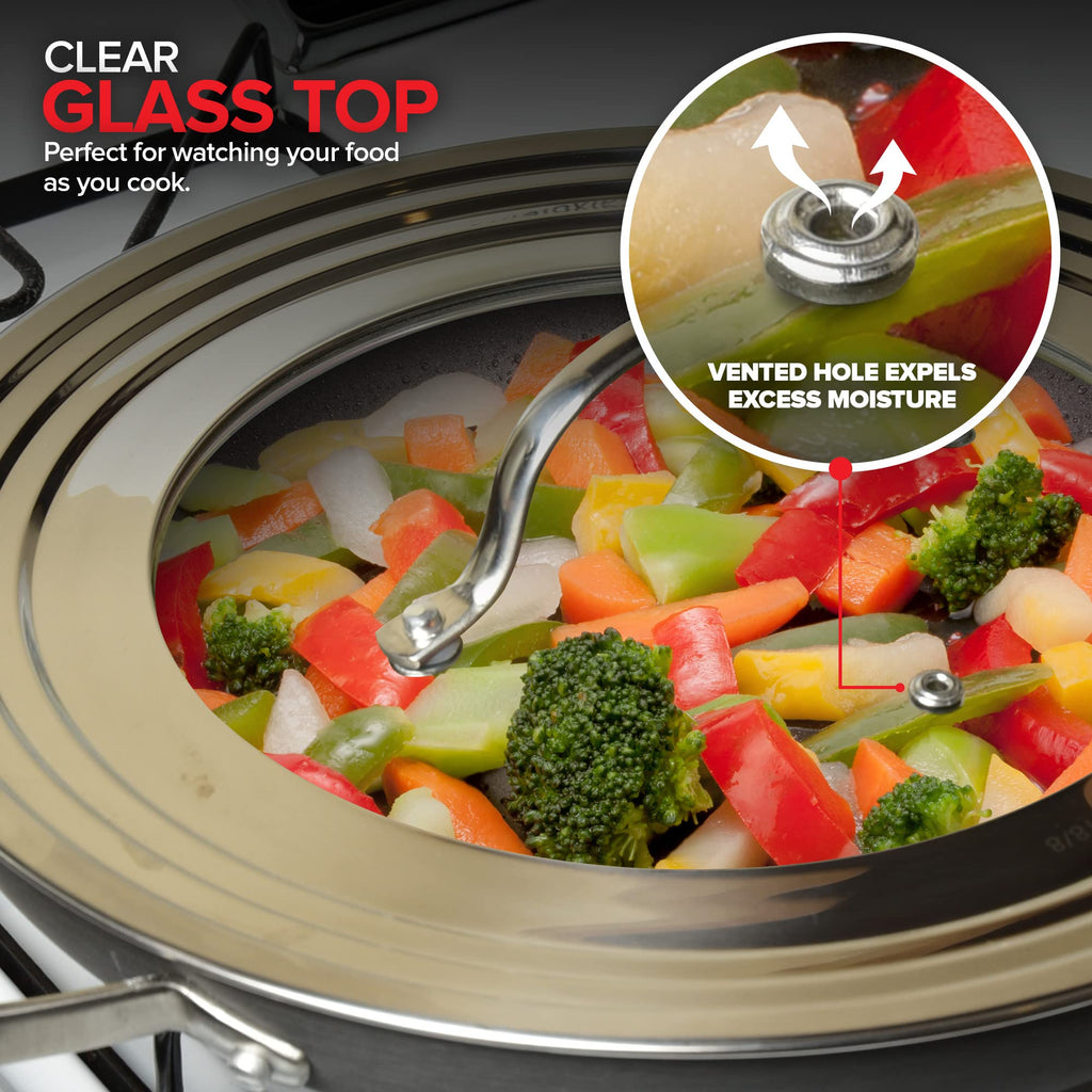 Tempered Glass Universal Lid for Pots & Pans R9688
