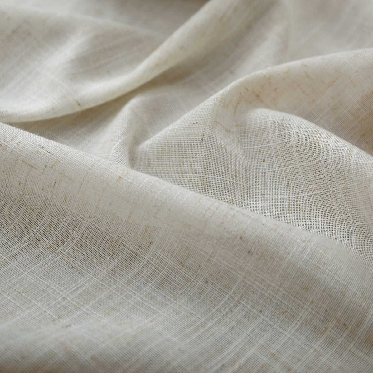 Beige Linen Curtains 2 Panels 84 Inches Long L9598
