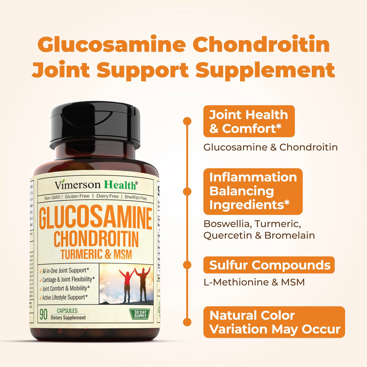 Glucosamine Chondroitin MSM Joint Support Supplement T58308
