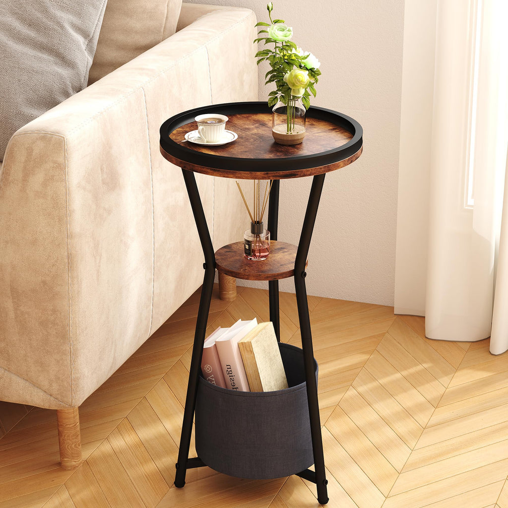 Round 3-Tier Side Table D4026