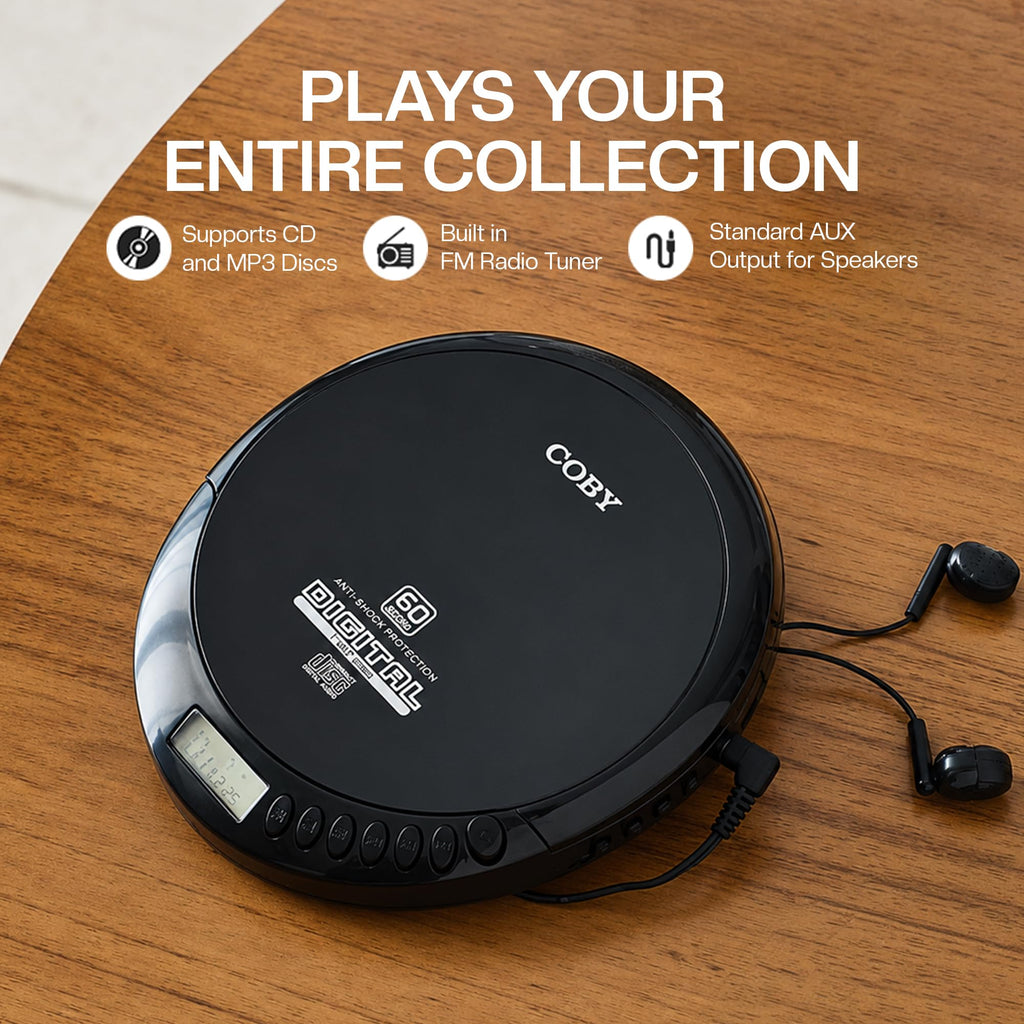 Portable CD Player with FM Radio Z21097