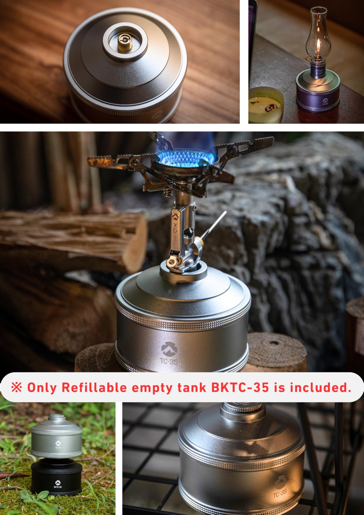 Empty Refillable Gas Canister 110g N726343