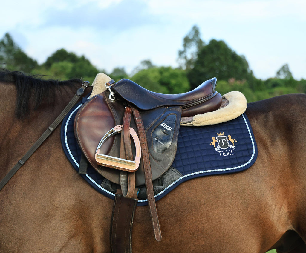 100% Cotton English Saddle Pads U334