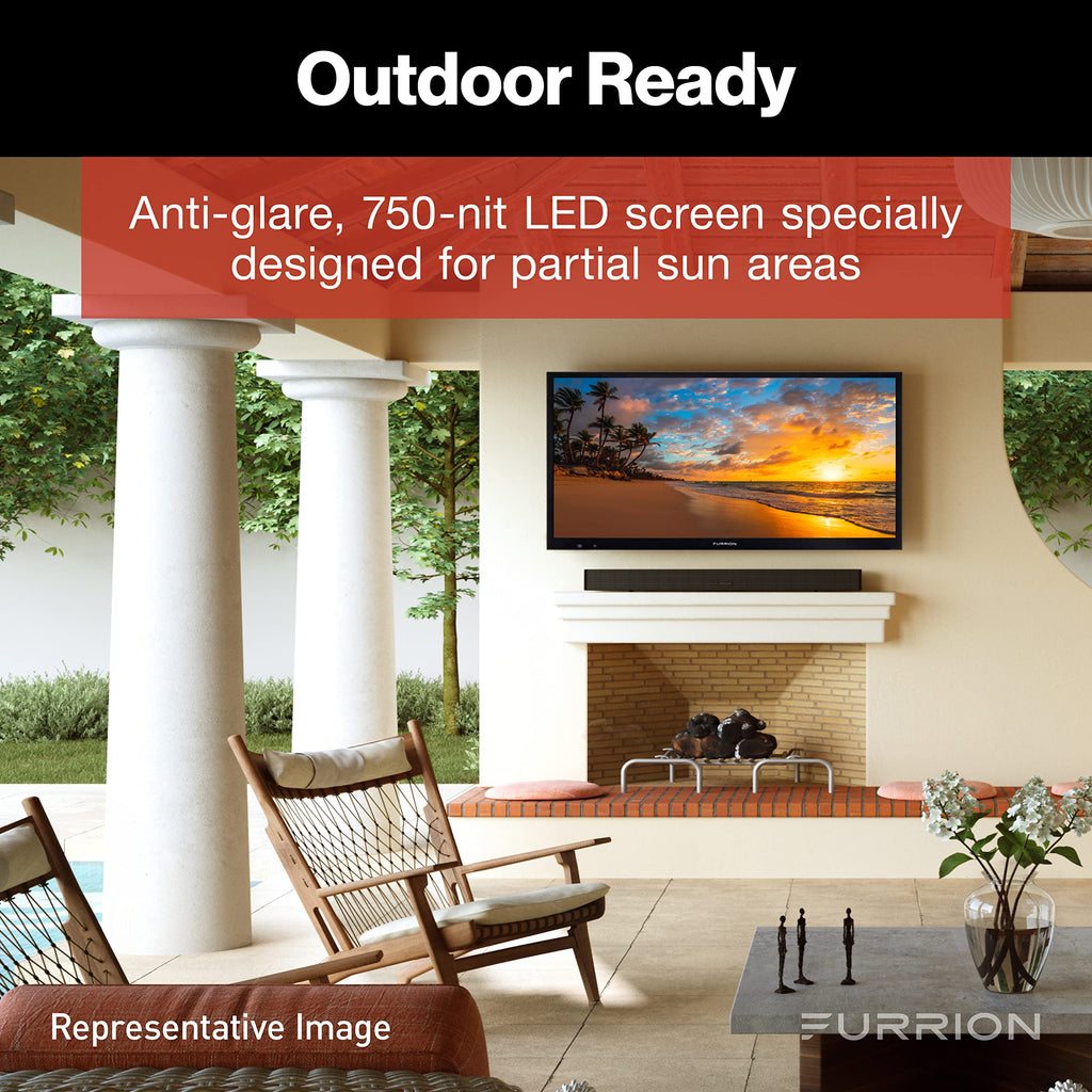 55-Inch 4K Weatherproof Outdoor Smart TV with HDR10 Y96935